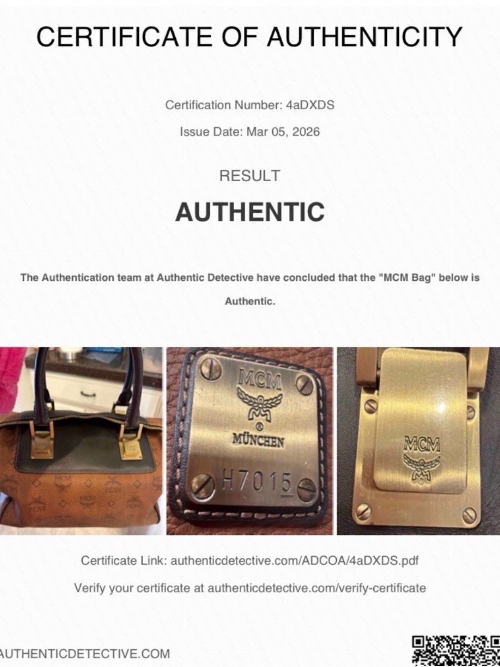 MCM Vintage Visetos Munchen Boston Bag and Gold Hardware - Picture 10 of 15